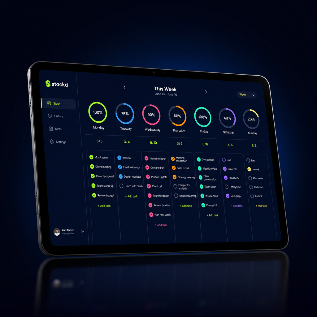 Stackd Productivity System